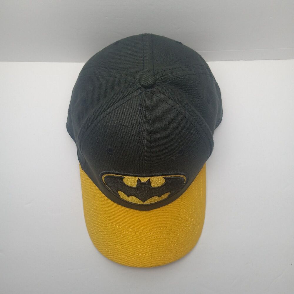 DC Comics Originals Batman Baseball Cap 39Thirty StretchFit Medium-Large New Era - Picture 3 of 10